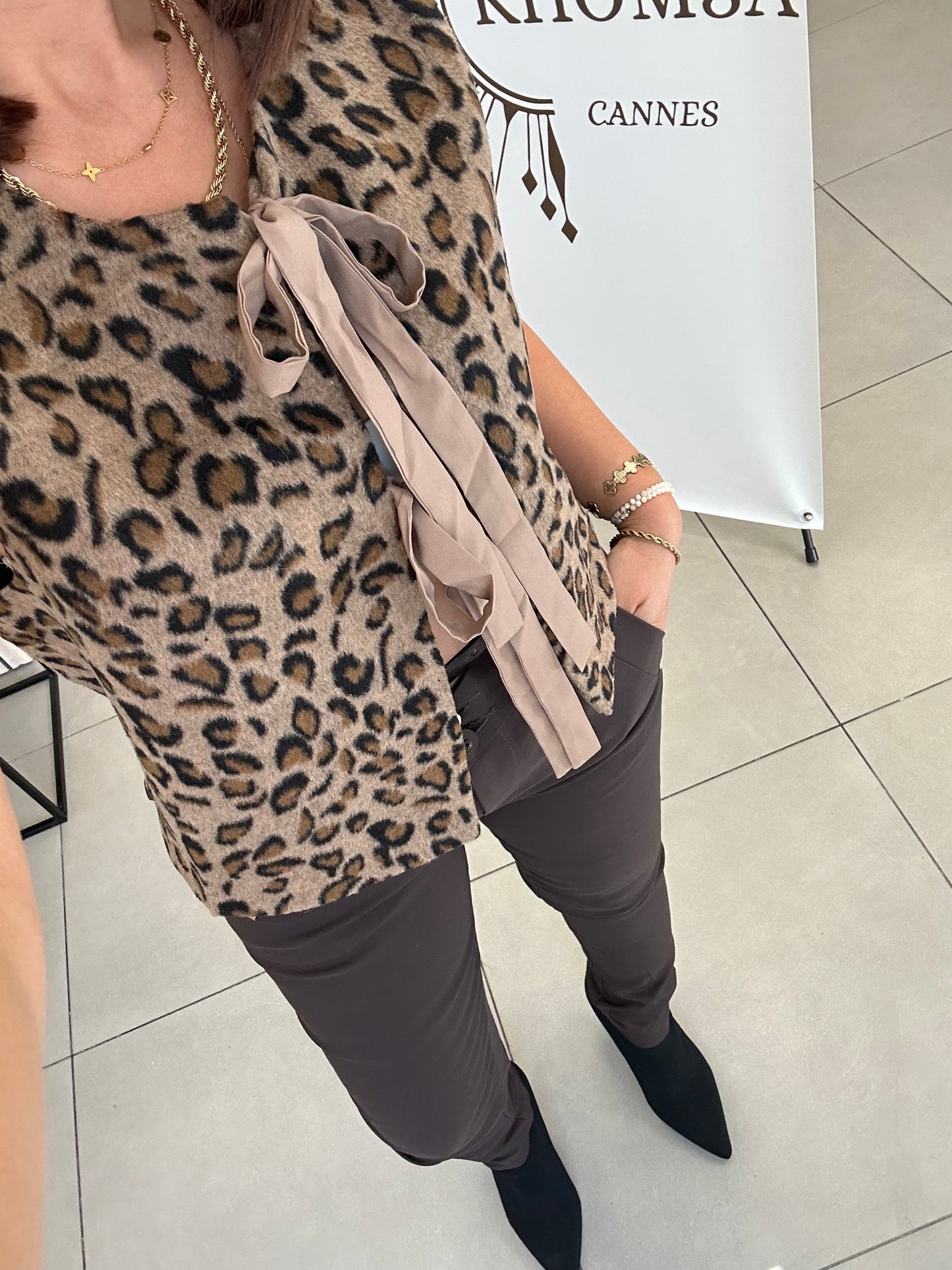Gilet imprimé