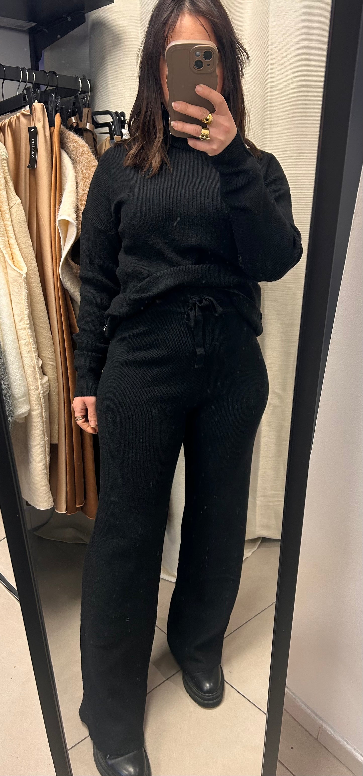Ensemble col roulé