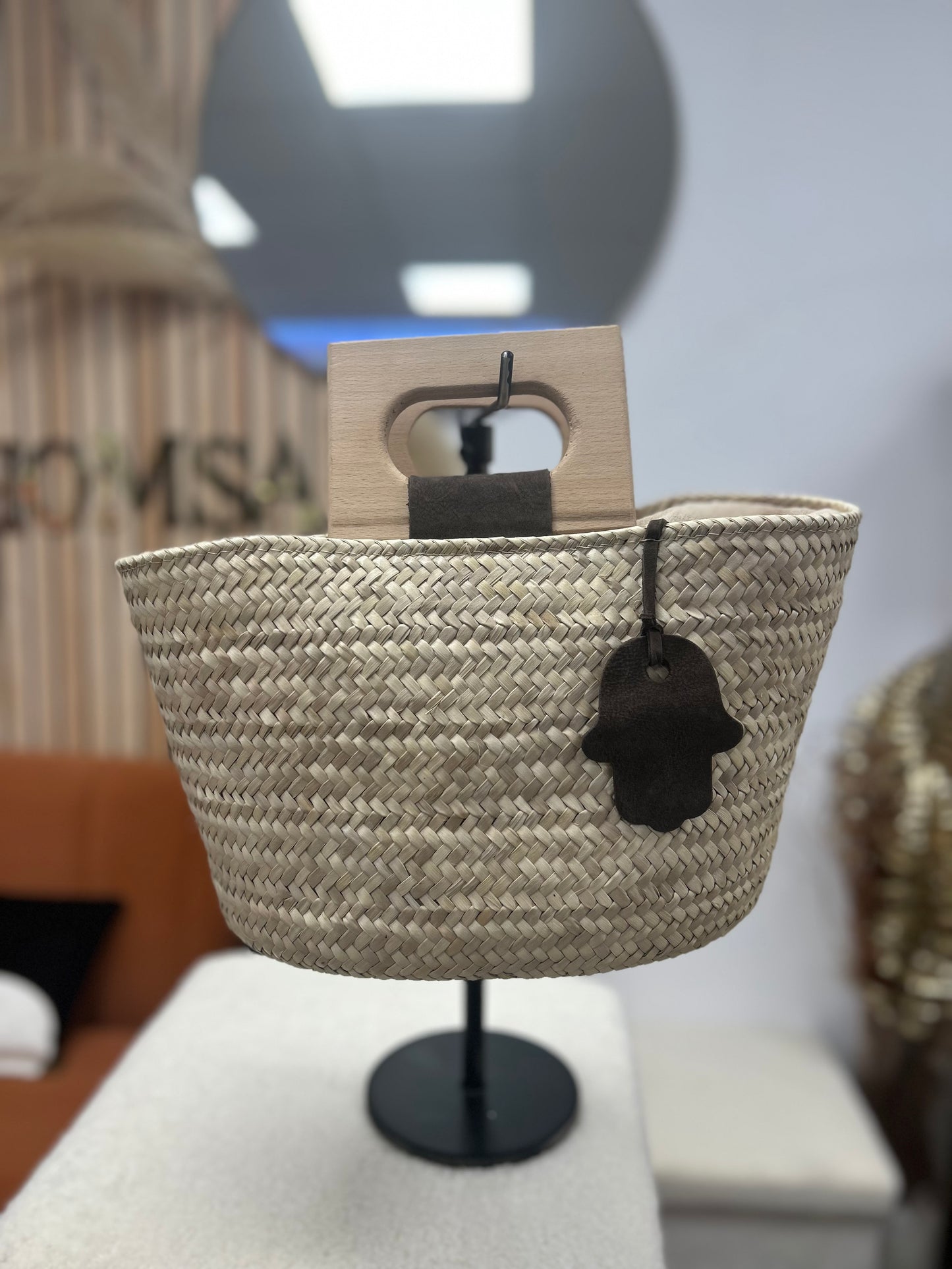 Panier en osier made in Tunisie