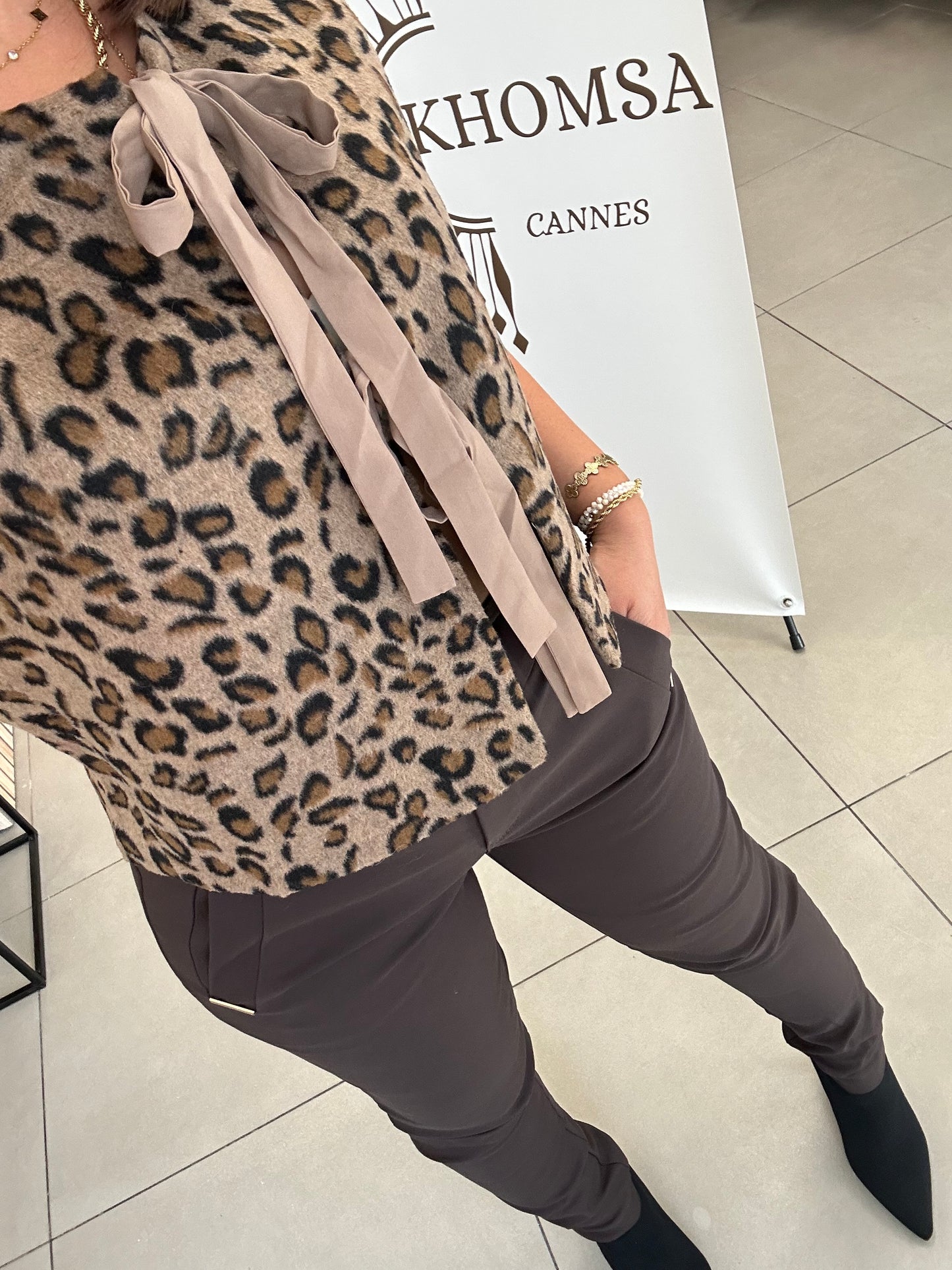 Gilet imprimé