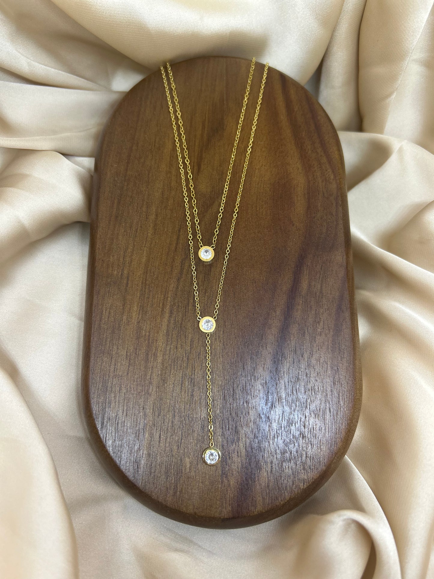 Collier deux rangs